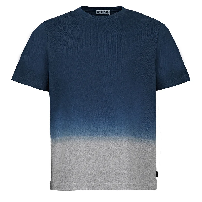 Left Hand Dip-Dye Tee Navy