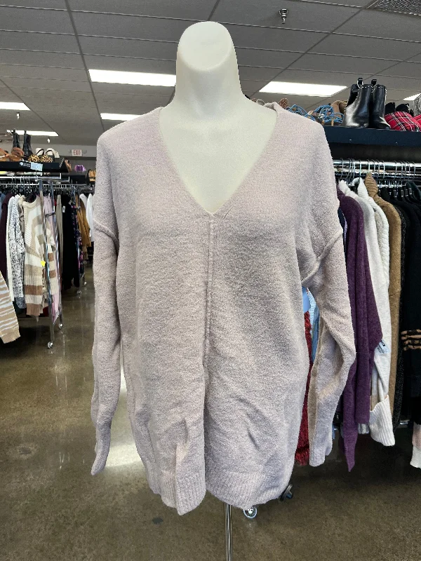 Sweater By Stylus In Taupe, Size: S