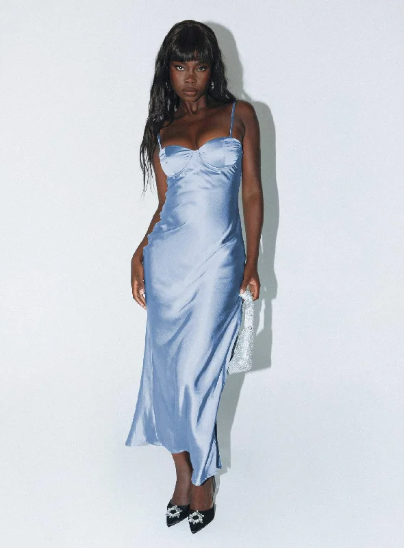 Creewood Maxi Dress Blue