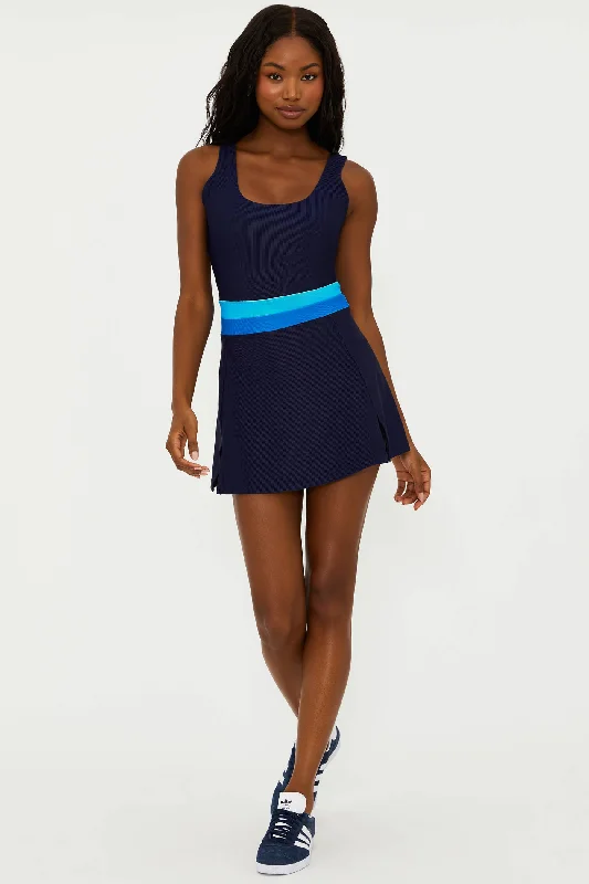 Remi Dress Marine Colorblock