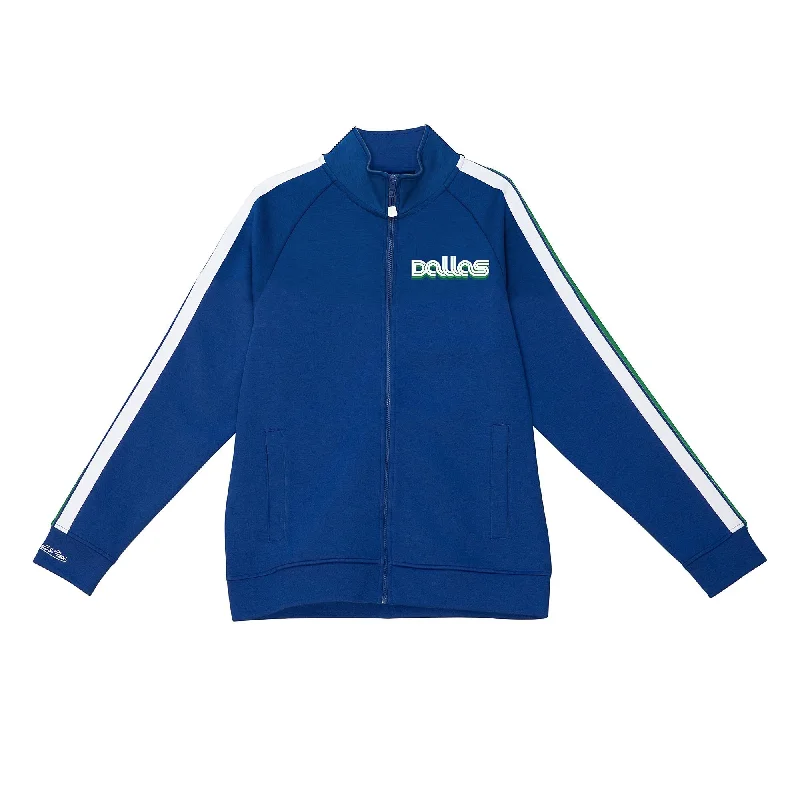 DALLAS MAVERICKS MITCHELL & NESS 2022-23 CITY EDITION TRACK JACKET