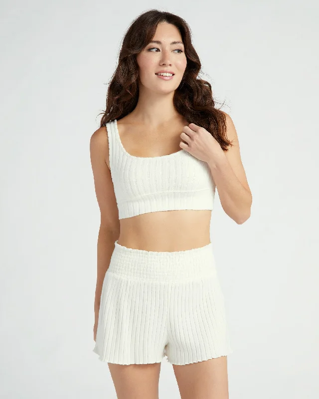 Zoe Ribbed Tank Bra